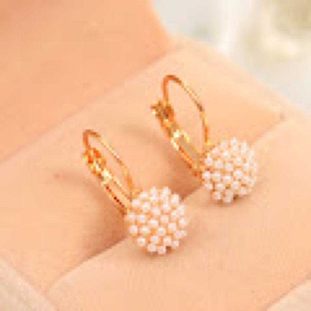 Pearl Bead Earrings
